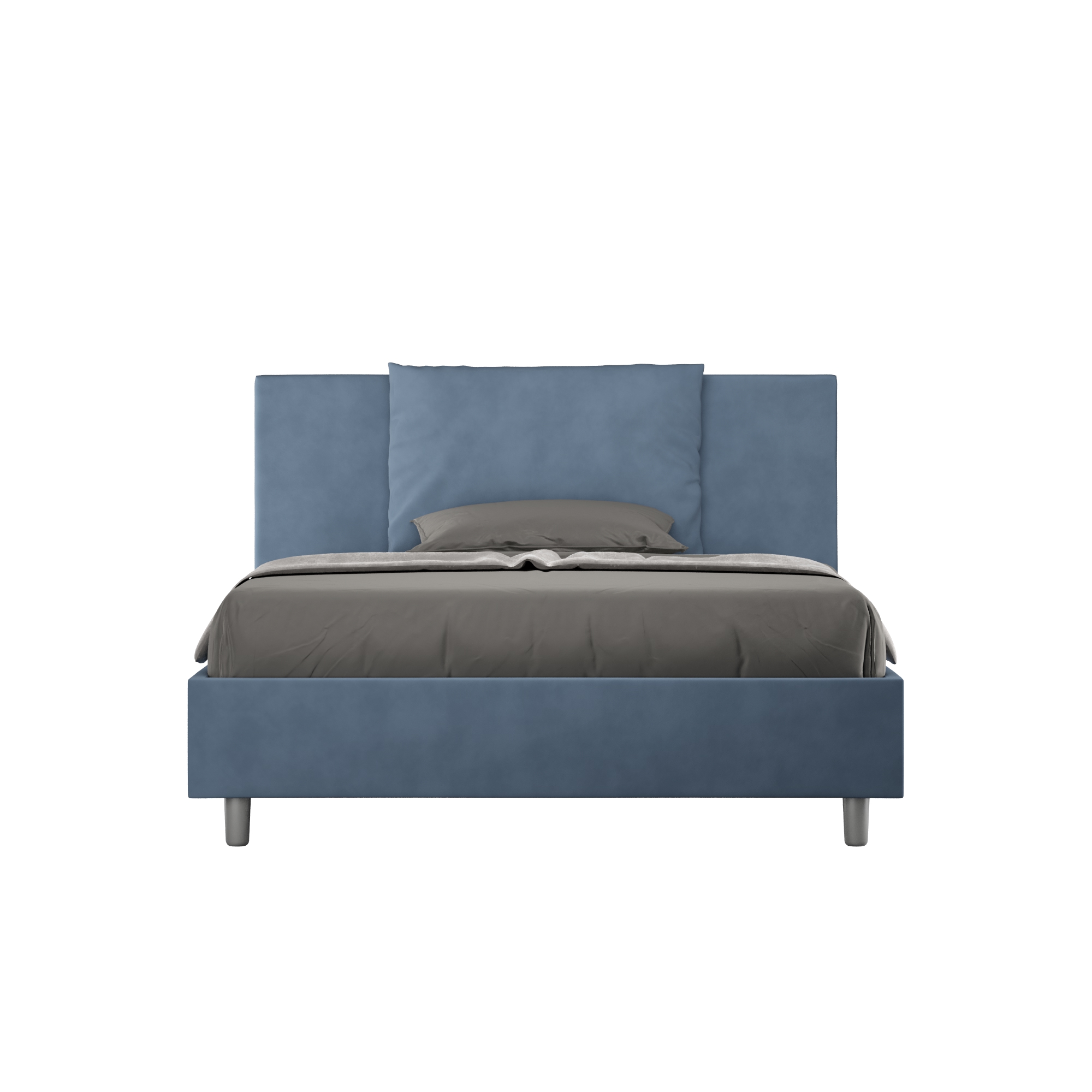 Letto Antea 140x190 con rete blu - ityhome